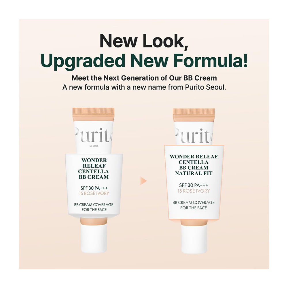 PURITO SEOUL Wonder Releaf Centella BB Cream - Peaches&Creme Shop Korean Skincare Malta