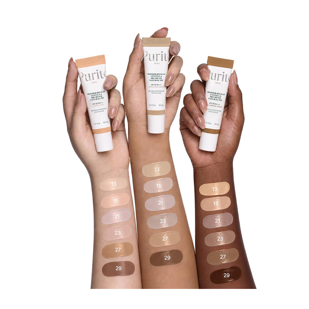 PURITO SEOUL Wonder Releaf Centella BB Cream - Peaches&amp;Creme Shop Korean Skincare Malta