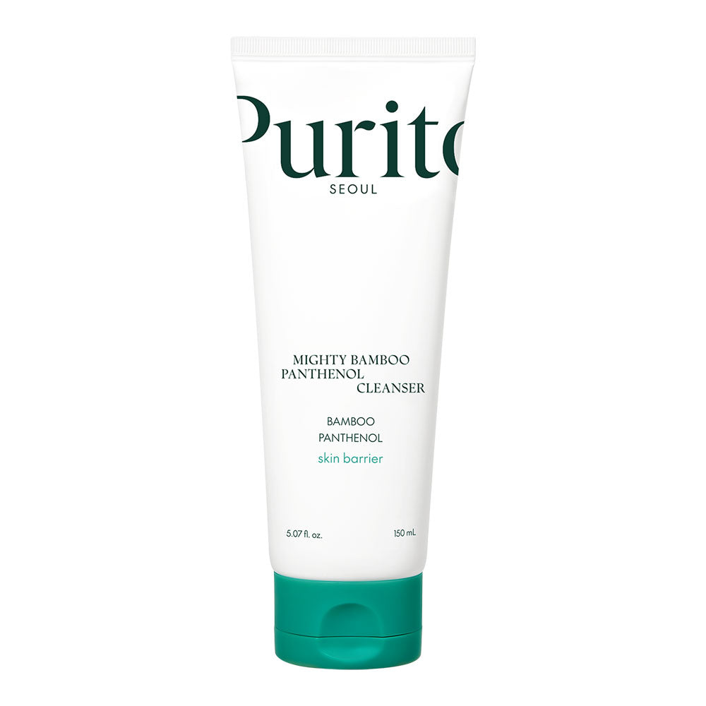 PURITO SEOUL Mighty Bamboo Panthenol Cleanser - Peaches&Creme Shop Korean Skincare Malta