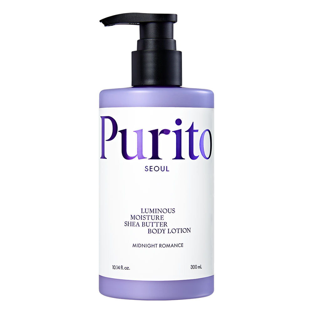 PURITO SEOUL Luminous Moisture Shea Butter Body Lotion - Peaches&Creme Shop Korean Skincare Malta