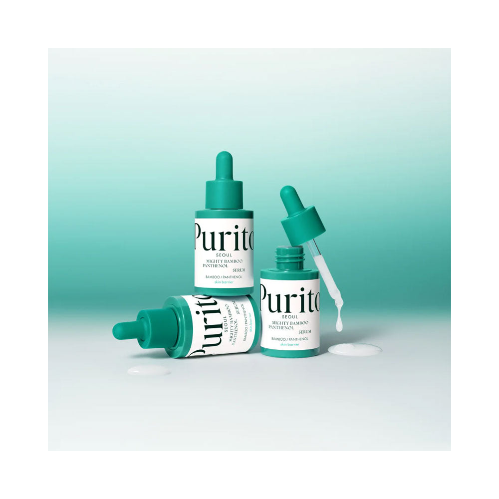 PURITO SEOUL Mighty Bamboo Panthenol Serum - Peaches&Creme Shop Korean Skincare Malta