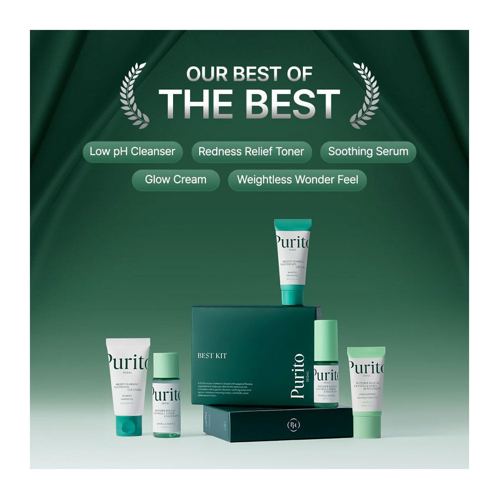 PURITO SEOUL Best Kit - Peaches&Creme Shop Korean Skincare Malta