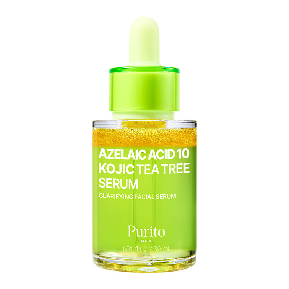 PURITO SEOUL Azelaic Acid 10 Kojic Tea Tree Serum - Peaches&Creme Shop  Korean Skincare Malta