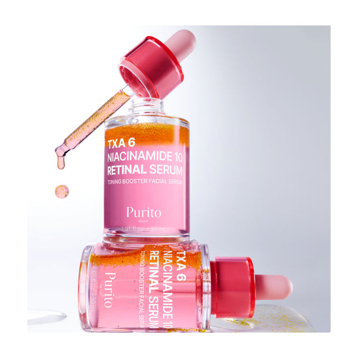 PURITO SEOUL TXA 6 Niacinamide 10 Retinal Serum - Peaches&Creme Shop Korean Skincare
