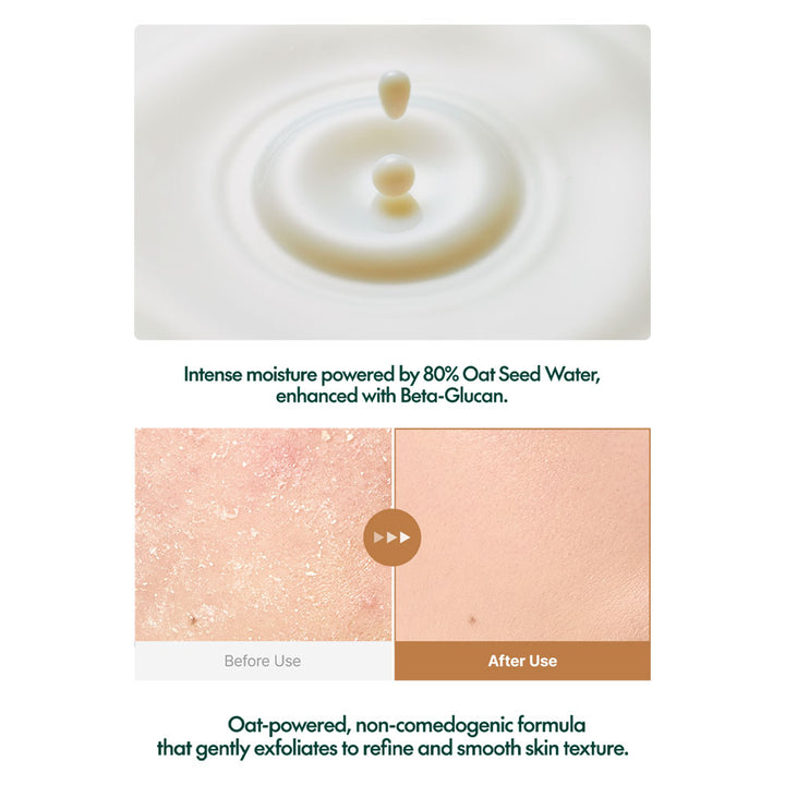 PURITO Oat PDRN Gentle Refining Toner - Peaches&Creme Shop Korean Skincare Malta