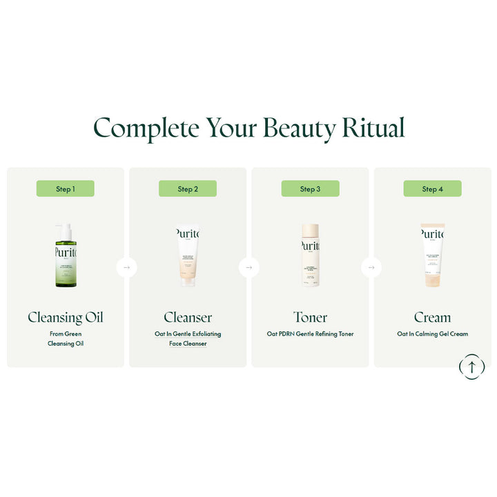 PURITO Oat PDRN Gentle Refining Toner - Peaches&Creme Shop Korean Skincare Malta