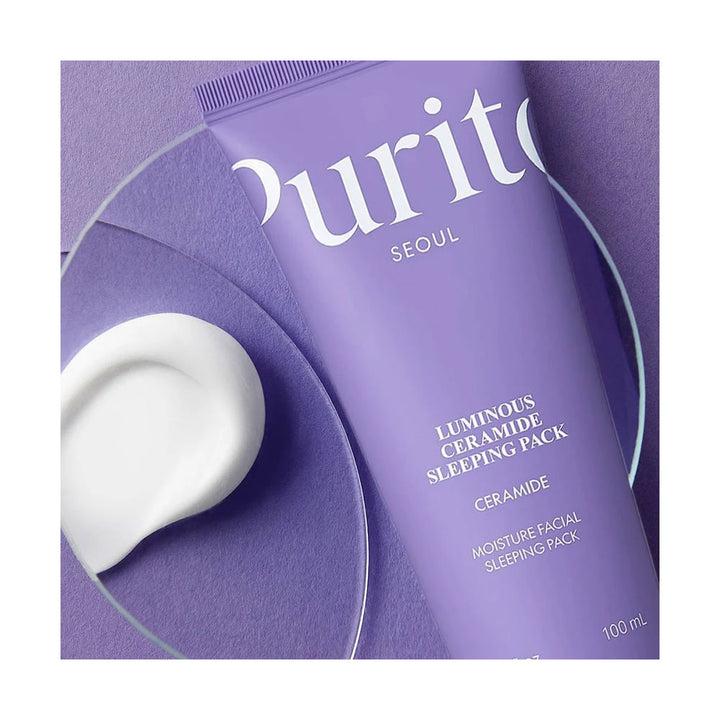 PURITO Luminous Ceramide Sleeping Pack - Peaches&Creme Shop Korean Skincare Malta