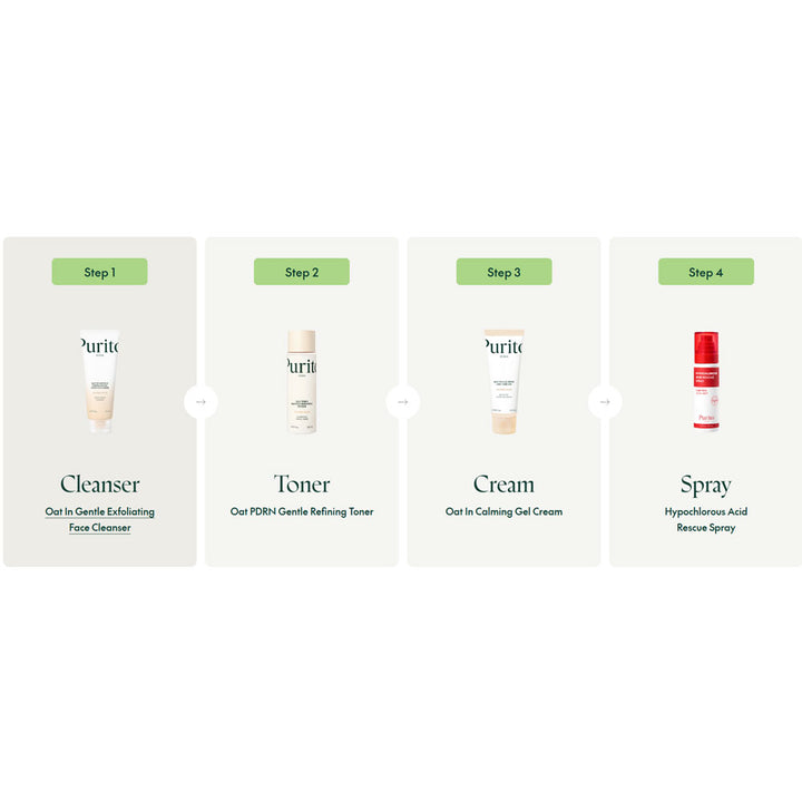 PURITO SEOUL Hypochlorous Acid Rescue Spray - Peaches&Creme Shop Korean Skincare Malta