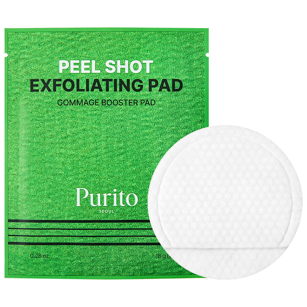 PURITO SEOUL Peel Shot Exfoliating Pad - Peaches&Creme Shop Korean Skincare Malta