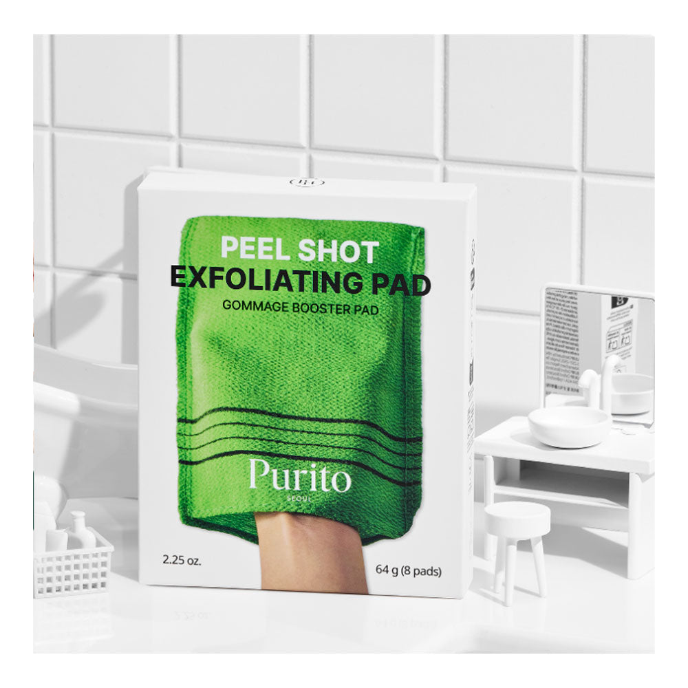 PURITO SEOUL Peel Shot Exfoliating Pad - Peaches&Creme Shop Korean Skincare Malta