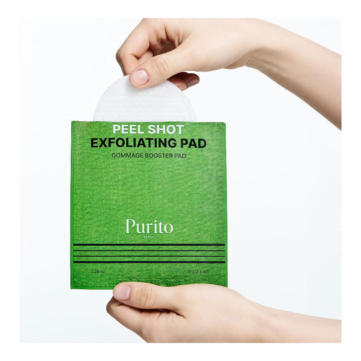 PURITO SEOUL Peel Shot Exfoliating Pad - Peaches&Creme Shop Korean Skincare Malta