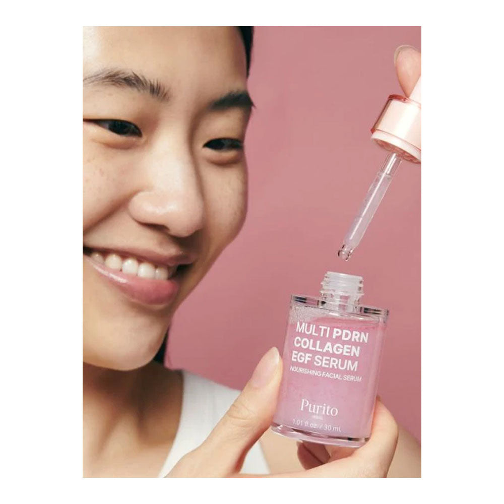 PURITO SEOUL Multi PDRN Collagen EGF Serum - Peaches&Creme Shop Korean Skincare Malta