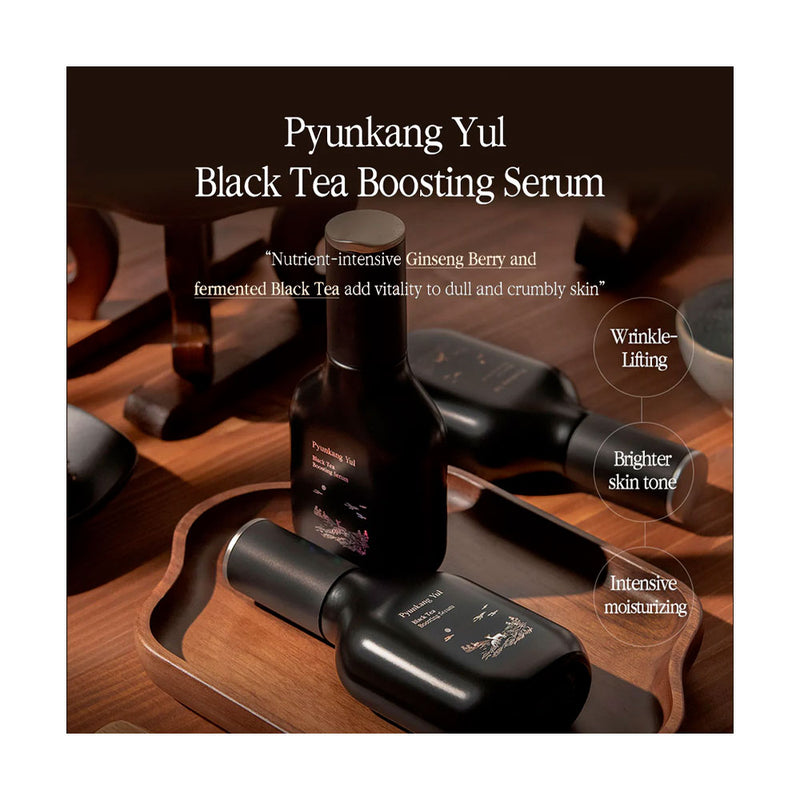 Pyunkang Yul Black Tea Boosting Serum - Peaches&Creme Shop Korean Skincare Malta