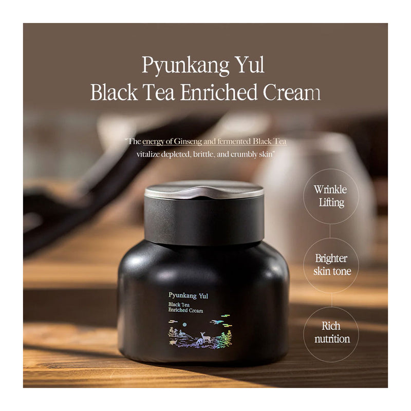 Pyunkang Yul Black Tea Enriched Cream - Peaches&Creme Shop Korean Skincare Malta