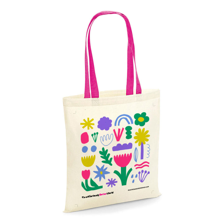 Peaches&Creme Canvas Bag - Peaches&Creme Shop Korean Skincare Malta