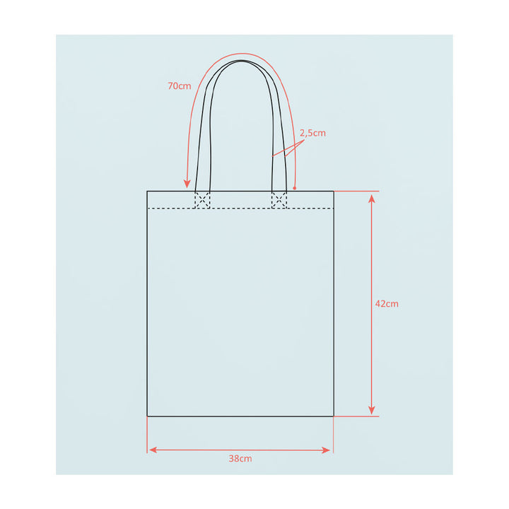 Peaches&Creme Canvas Bag - Peaches&Creme Shop Korean Skincare Malta