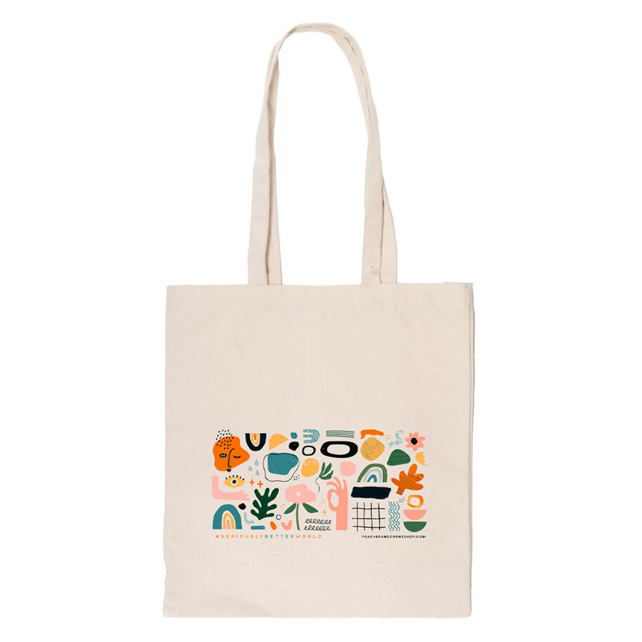 Peaches&Creme Shop Korean Skincare Malta Canvas Bag Sept 2025 Edition