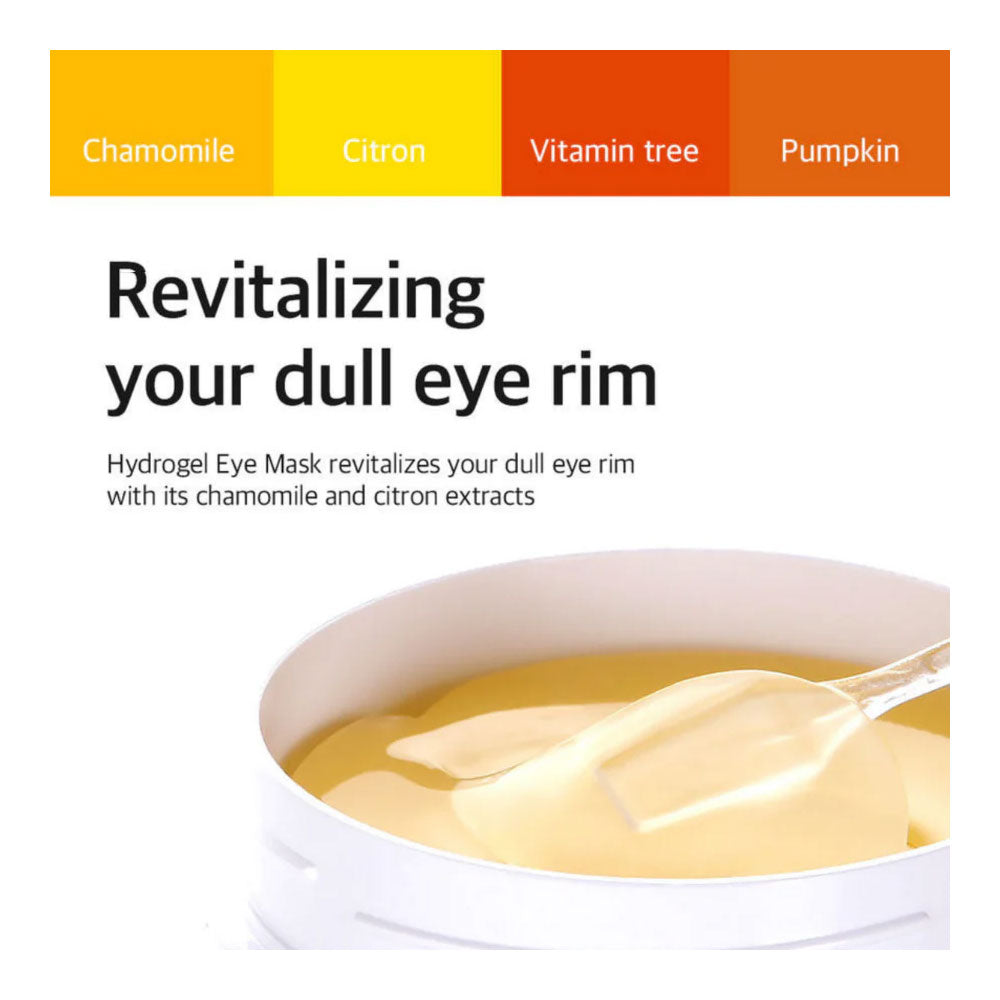 Petitfee Chamomile Lightening Hydrogel Eye Mask - Peaches&Creme Shop Korean Skincare Malta