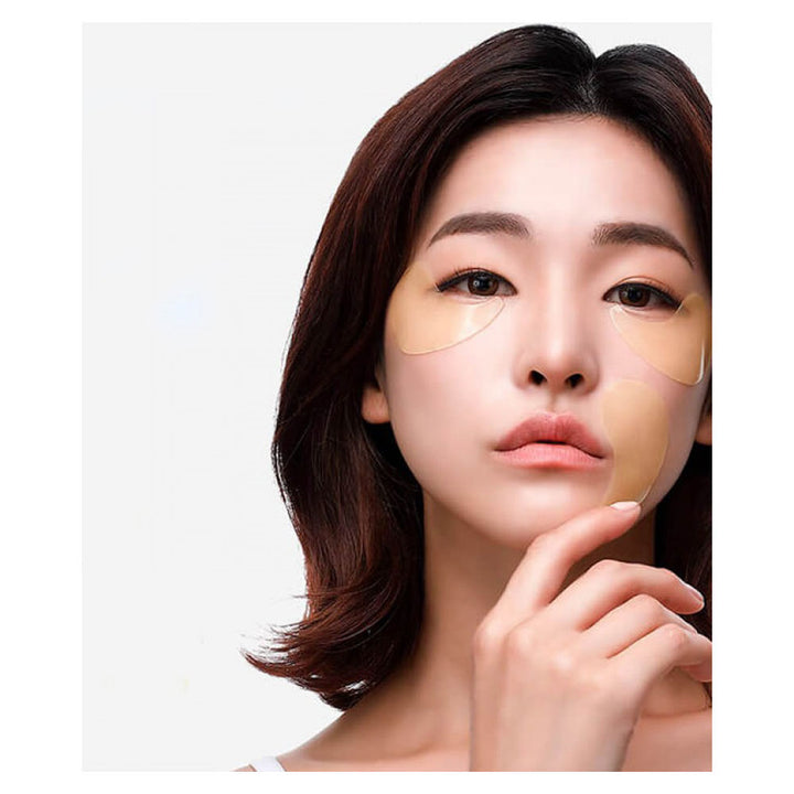Petitfee Chamomile Lightening Hydrogel Eye Mask - Peaches&Creme Shop Korean Skincare Malta