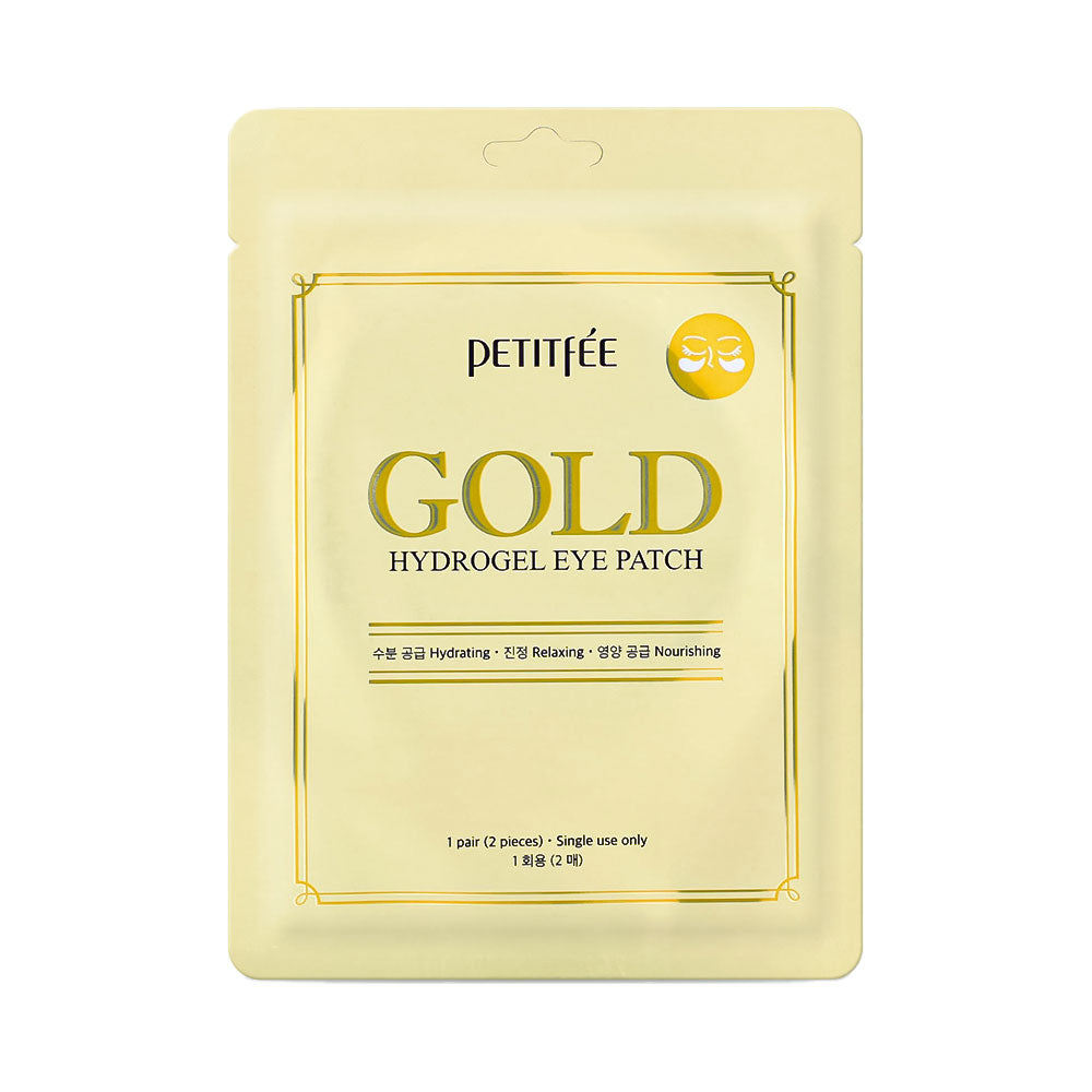 Petitfée Gold Hydrogel Eye Patch - Peaches&Creme Shop Korean Skincare Malta