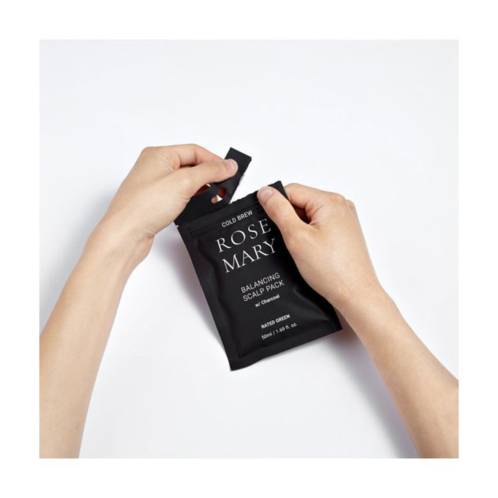 RATED GREEN Rosemary Balancing Scalp Pack w/ Charcoal - Peaches&Creme Shop Korean Skincare Malta