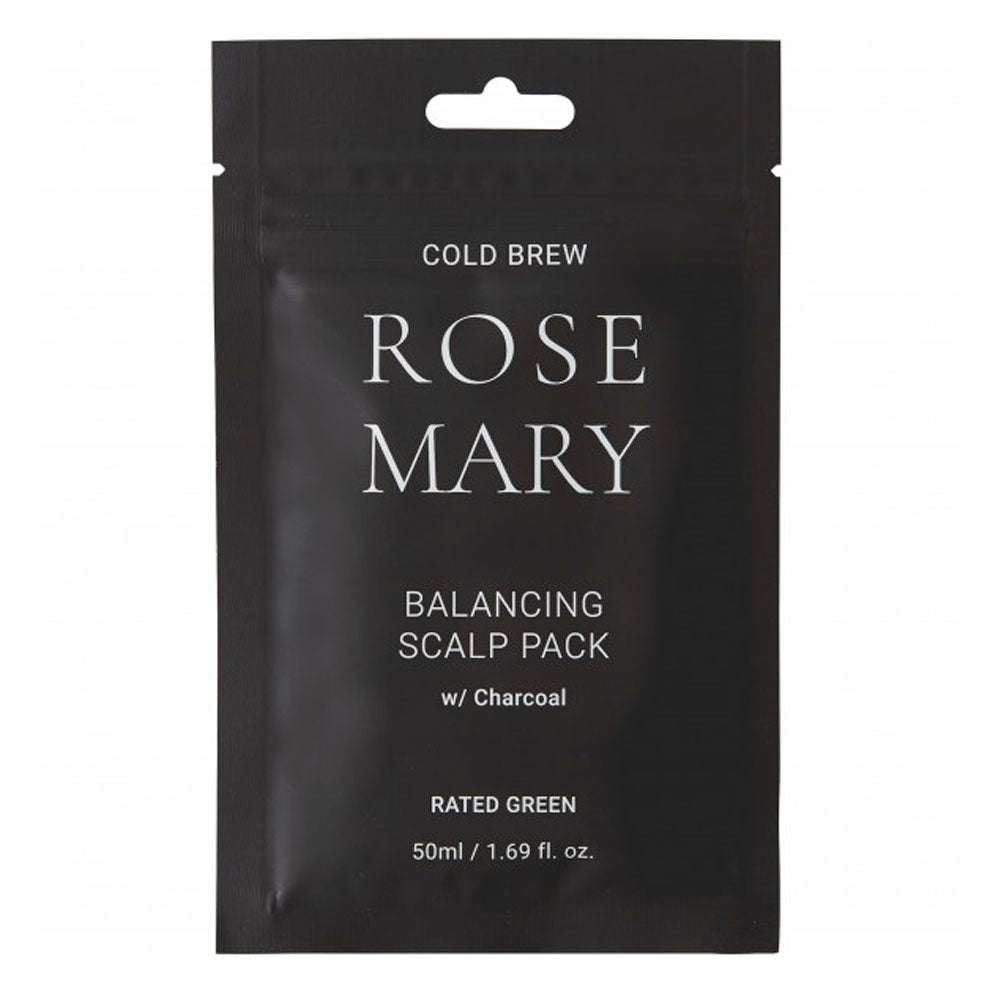 RATED GREEN Rosemary Balancing Scalp Pack w/ Charcoal - Peaches&Creme Shop Korean Skincare Malta