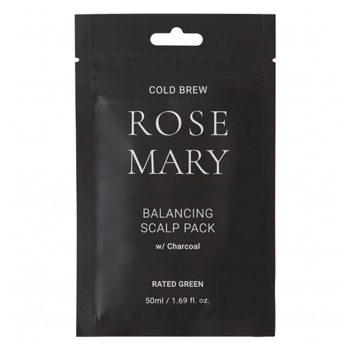 RATED GREEN Rosemary Balancing Scalp Pack w/ Charcoal - Peaches&Creme Shop Korean Skincare Malta
