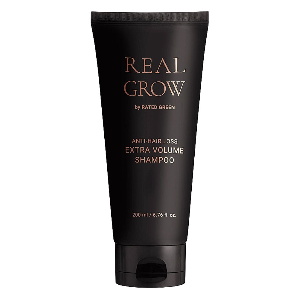 RATED GREEN Real Grow Anti Hair Loss Extra Volume Shampoo - Peaches&Creme Shop Korean Skincare Malta