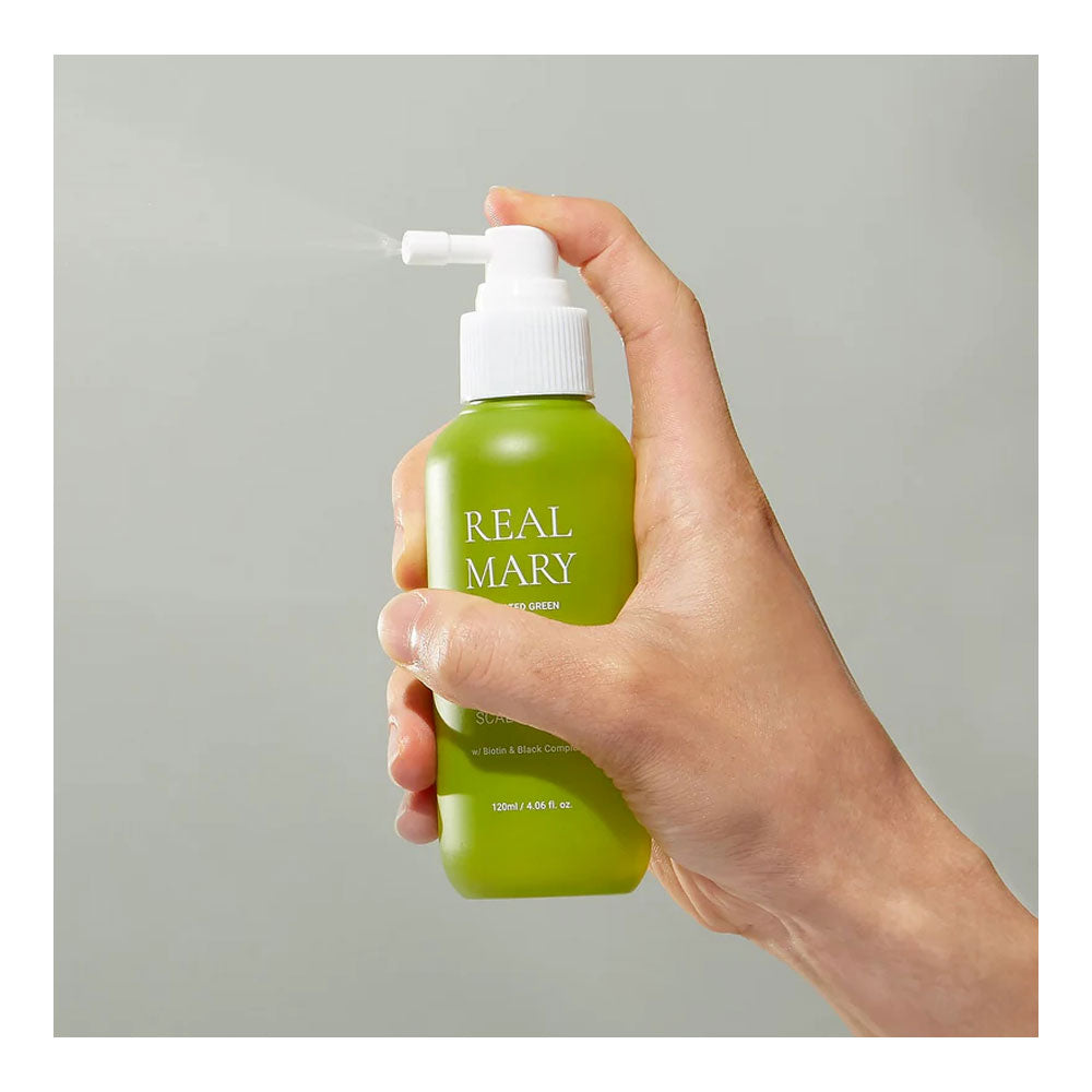 RATED GREEN Real Mary Energizing Scalp Spray - Peaches&Creme Shop Korean Skincare Malta