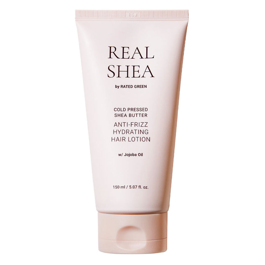 RATED GREEN Real Shea Anti-Frizz Hydrating Hair Lotion - Peaches&Creme Shop Korean Skincare Malta