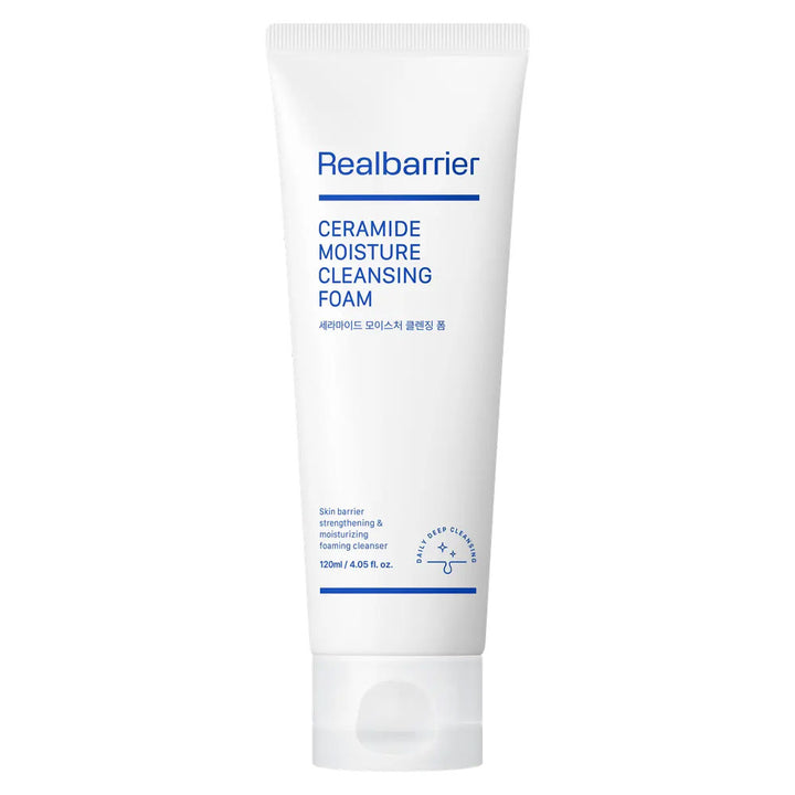 REAL BARRIER Ceramide Moisture Cleansing Foam - Peaches&Creme Shop Korean Skincare Malta