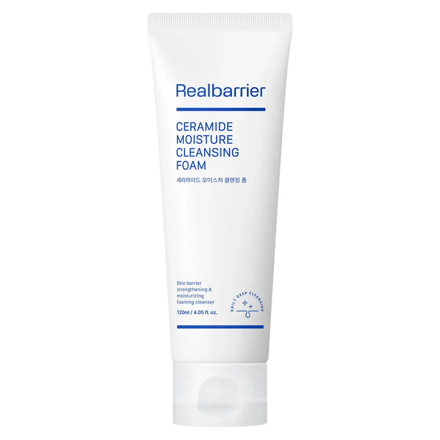 REAL BARRIER Ceramide Moisture Cleansing Foam - Peaches&Creme Shop Korean Skincare Malta