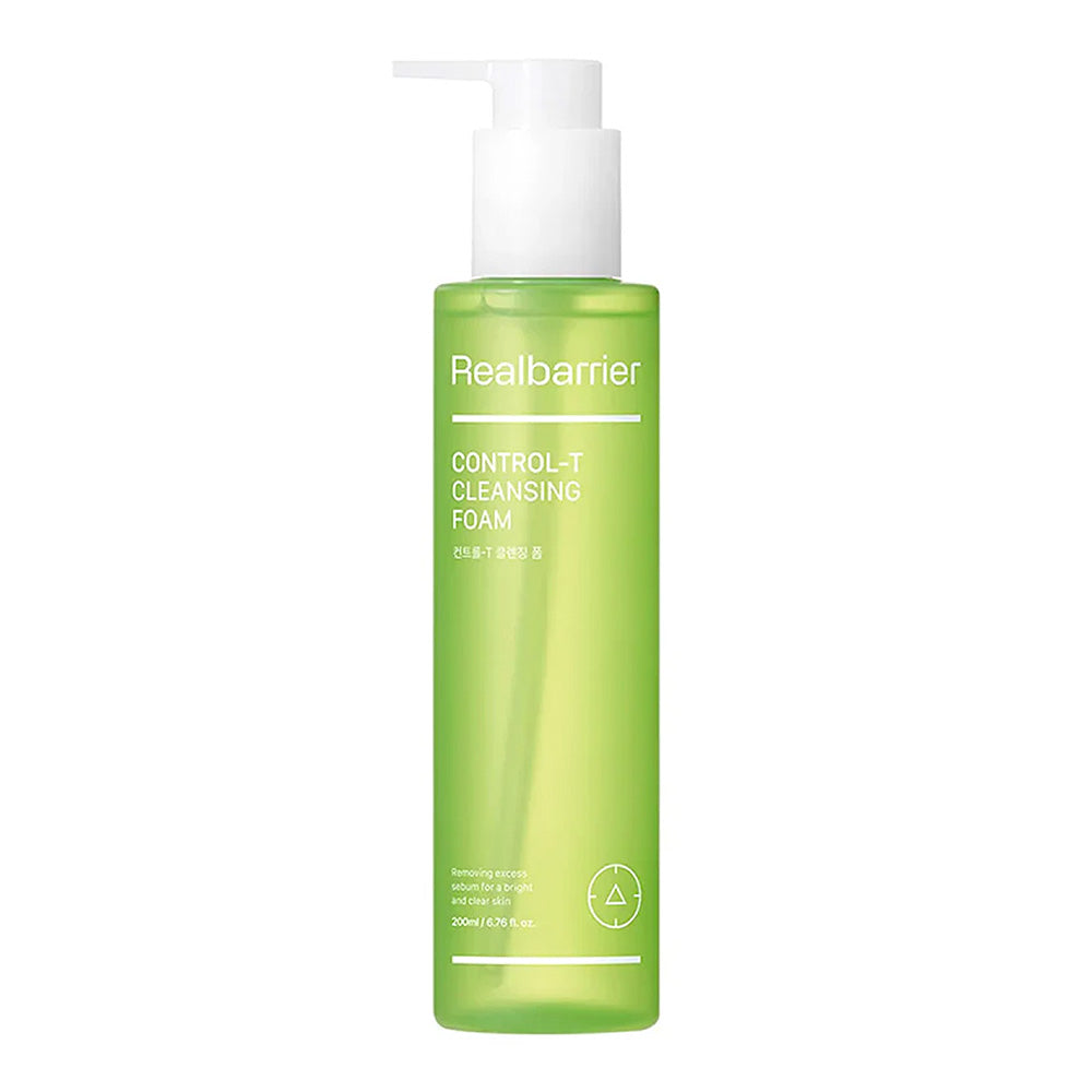 REAL BARRIER Control-T Cleansing Foam - Peaches&Creme Shop Korean Skincare Malta