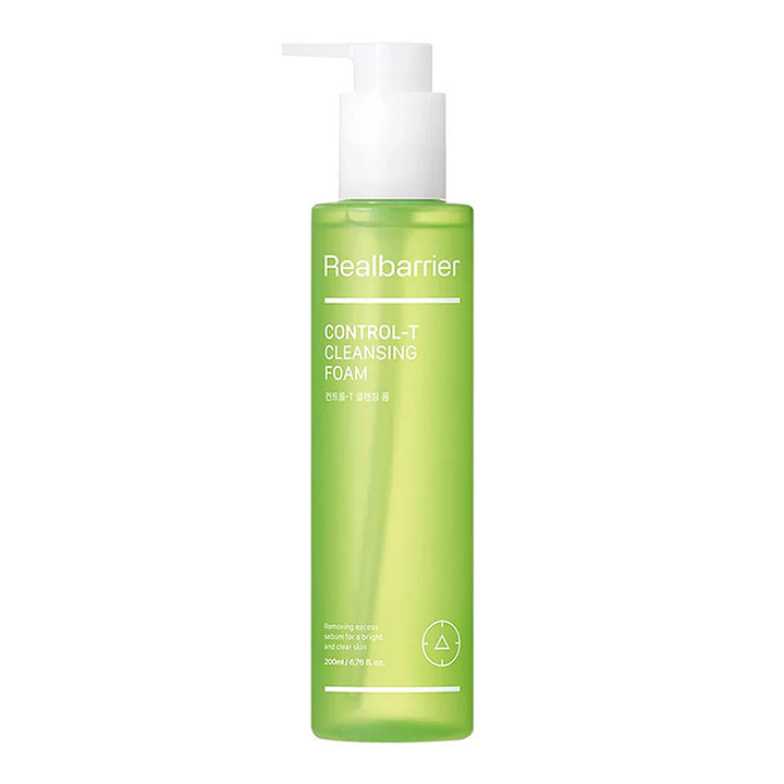 REAL BARRIER Control-T Cleansing Foam - Peaches&Creme Shop Korean Skincare Malta
