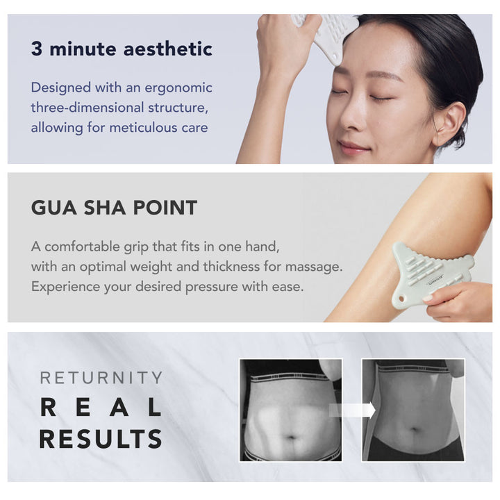 RETURNITY Gua Sha - Peaches&Creme Shop Korean Skincare Malta