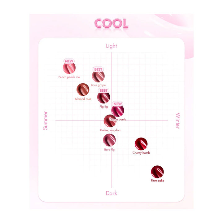 rom&nd The Juicy Lasting Tint - Peaches&Creme Korean Skincare Shop Malta