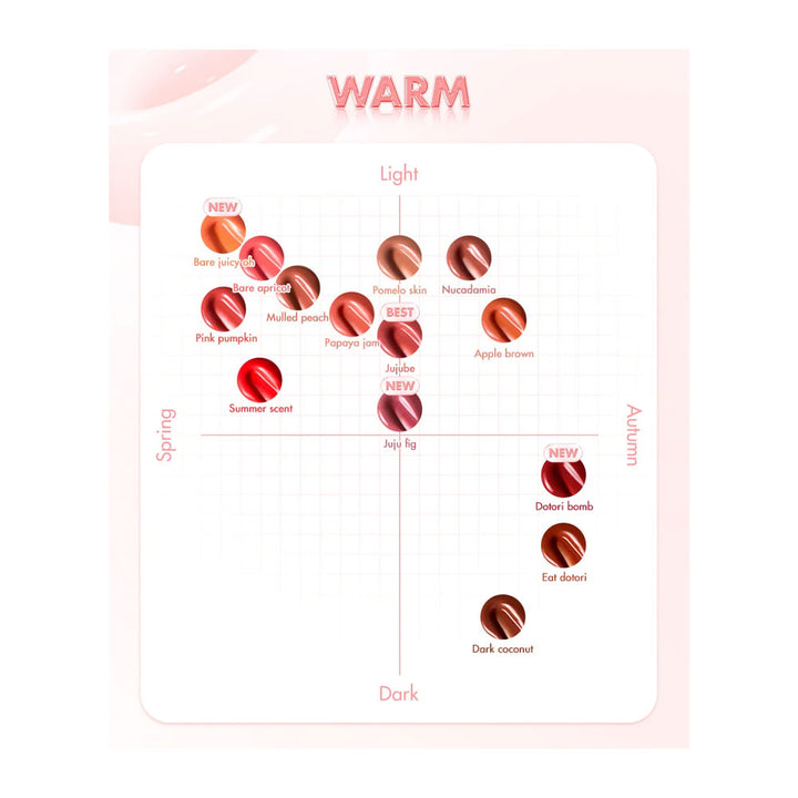 rom&nd The Juicy Lasting Tint - Peaches&Creme Korean Skincare Shop Malta