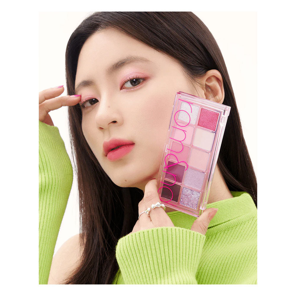 ROM&ND Better Than Palette - Energetic Series [07 Berry Fuchsia Garden] - Peaches&Creme Shop Korean Skincare Malta