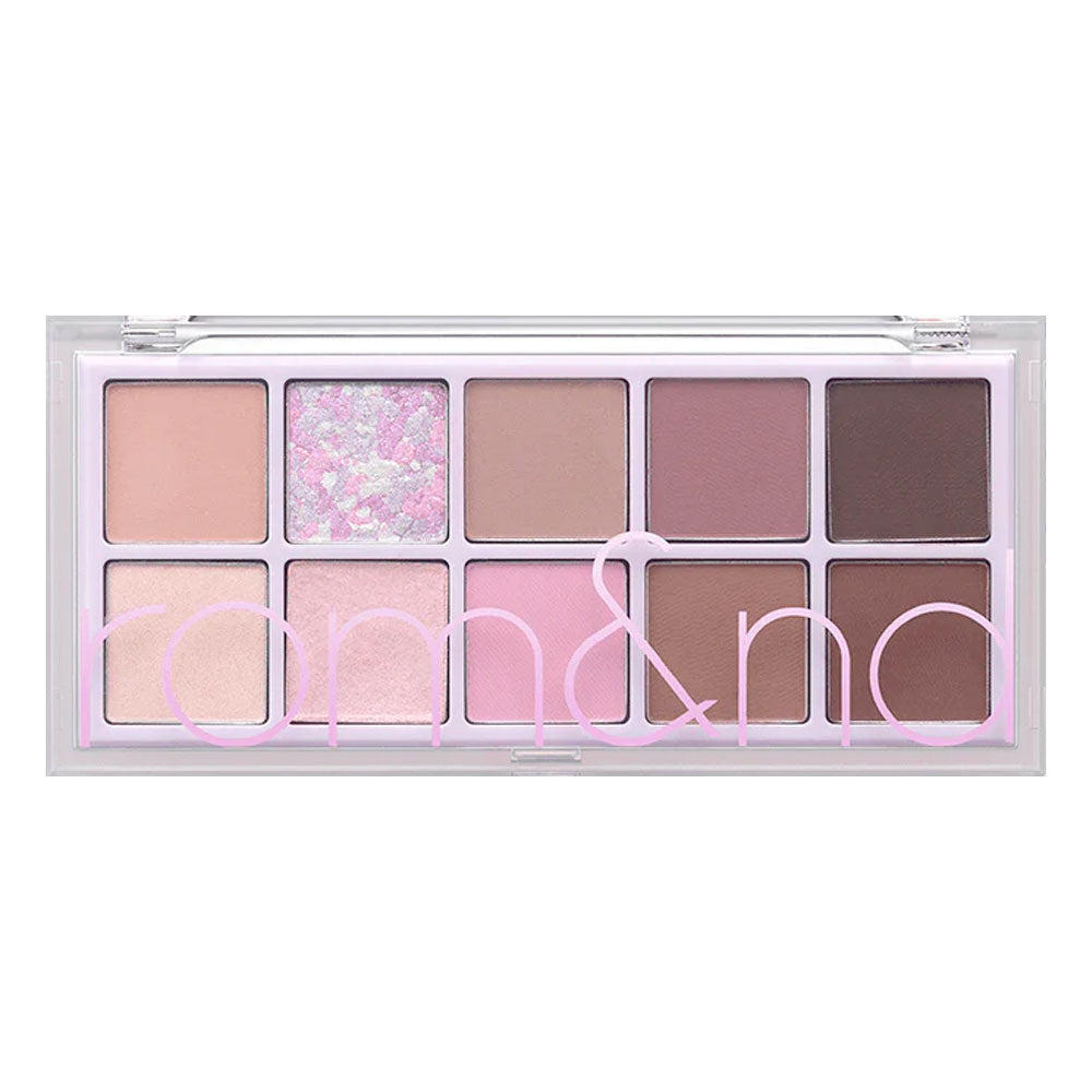 ROM&ND Better Than Palette - Milk Grocery Series [09 Dreamy Lilac Garden] - Peaches&Creme Shop Korean Skincare Malta