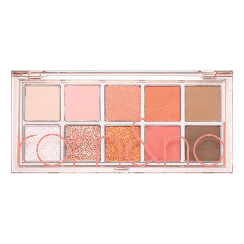 ROM&ND Better Than Palette - Energetic Series [08 Peach Dahlia] - Peaches&Creme Shop Korean Skincare Malta