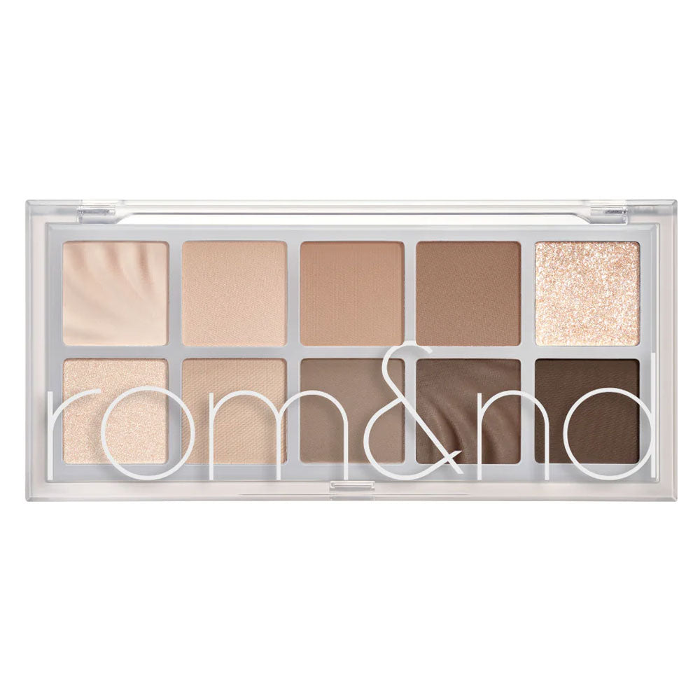 Rom&nd Better Than Palette - Spring Fever Edition [12 Sanded Breeze Garden] - Peaches&Creme Shop Korean Skincare Malta