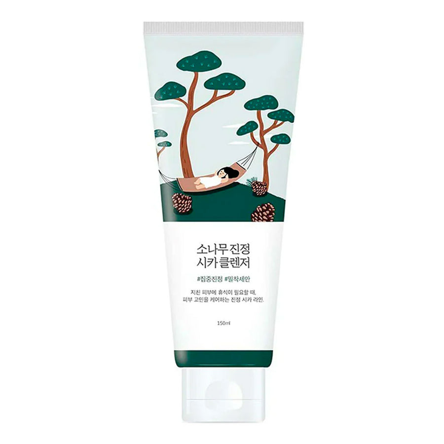 ROUNDLAB Pine Calming Cica Cleanser - Peaches&Creme Shop Korean Skincare Malta