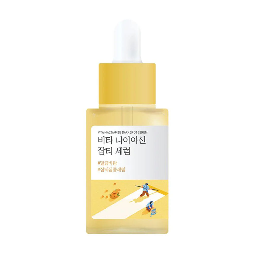 ROUND LAB Vita Niacinamide Dark Spot Serum - Peaches&Creme Shop Korean Skincare Malta