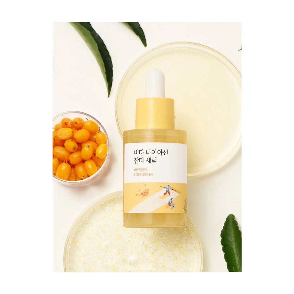 ROUND LAB Vita Niacinamide Dark Spot Serum - Peaches&Creme Shop Korean Skincare Malta