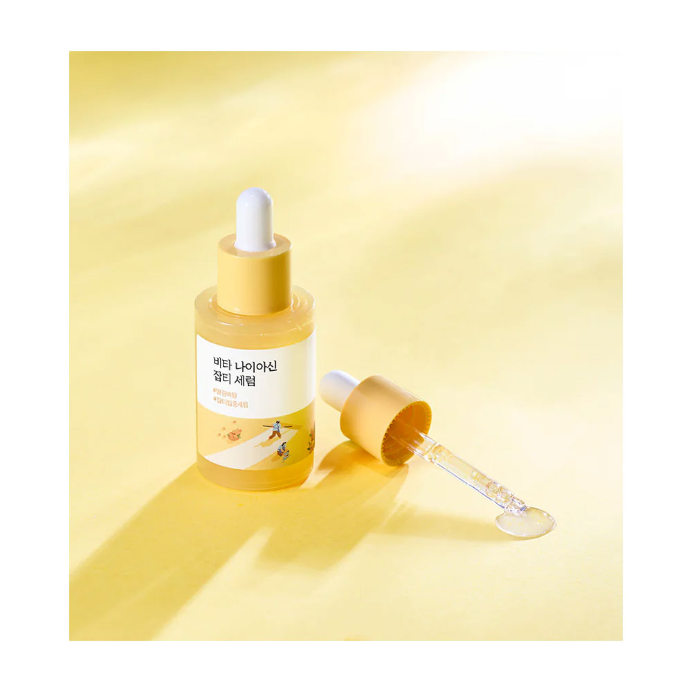 ROUND LAB Vita Niacinamide Dark Spot Serum - Peaches&Creme Shop Korean Skincare Malta