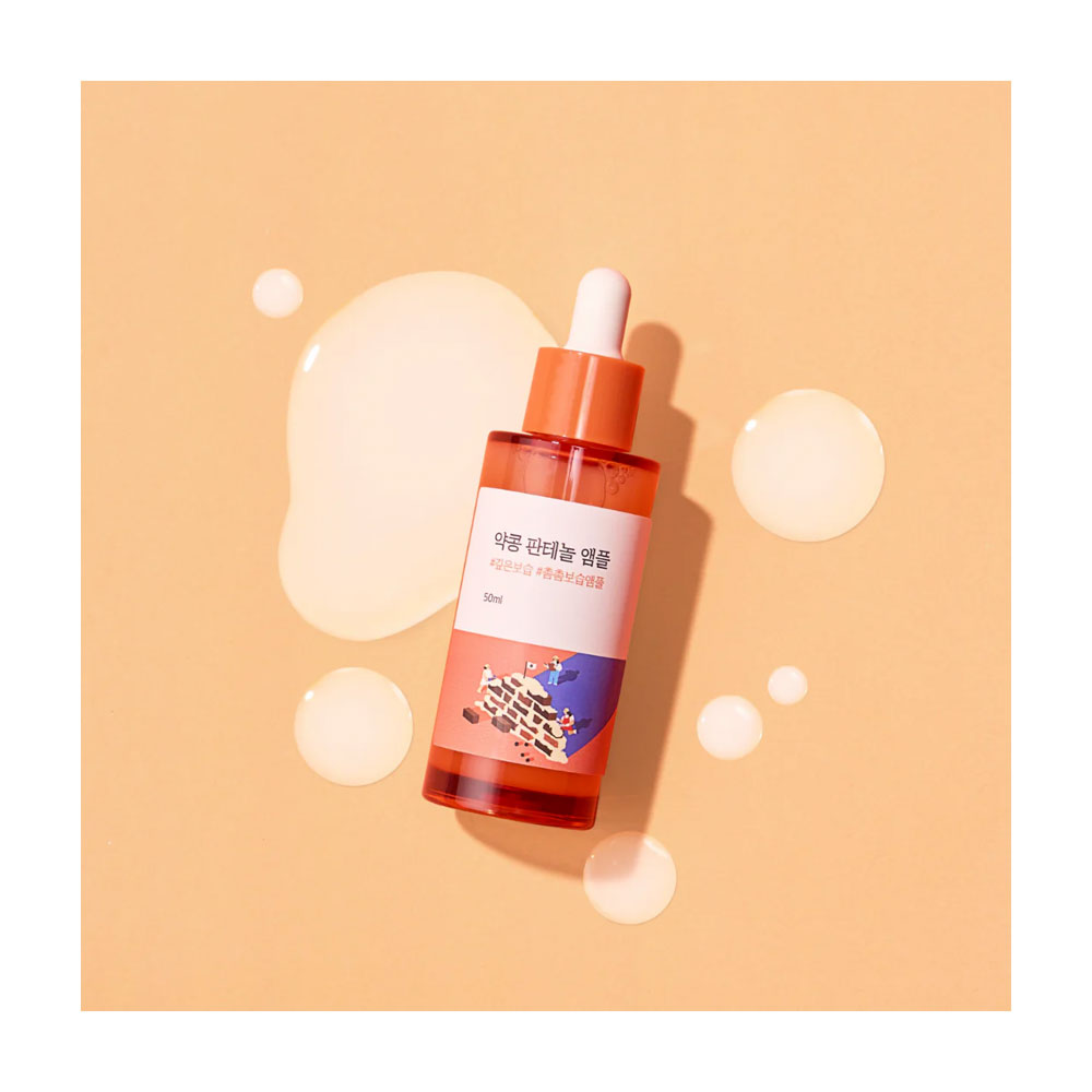 ROUND LAB Soybean Panthenol Ampoule - Peaches&Creme Shop Korean Skincare Malta