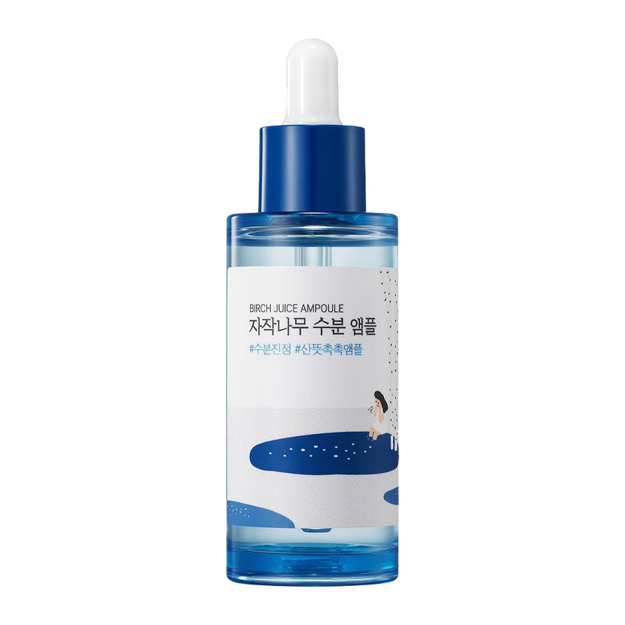 ROUND LAB Birch Juice Moisturizing Ampoule - Peaches&Creme Shop Korean Skincare Malta