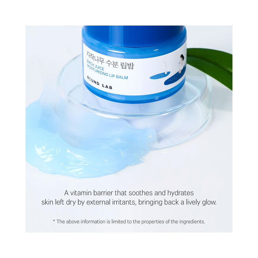 ROUND LAB Birch Moisturizing Lip Balm - Peaches&Creme Shop Korean Skincare Malta