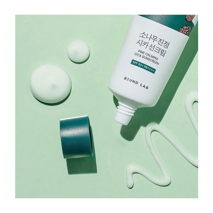 ROUNDLAB Pine Calming Cica Sunscreen - Peaches&Creme Shop Korean Skincare Malta