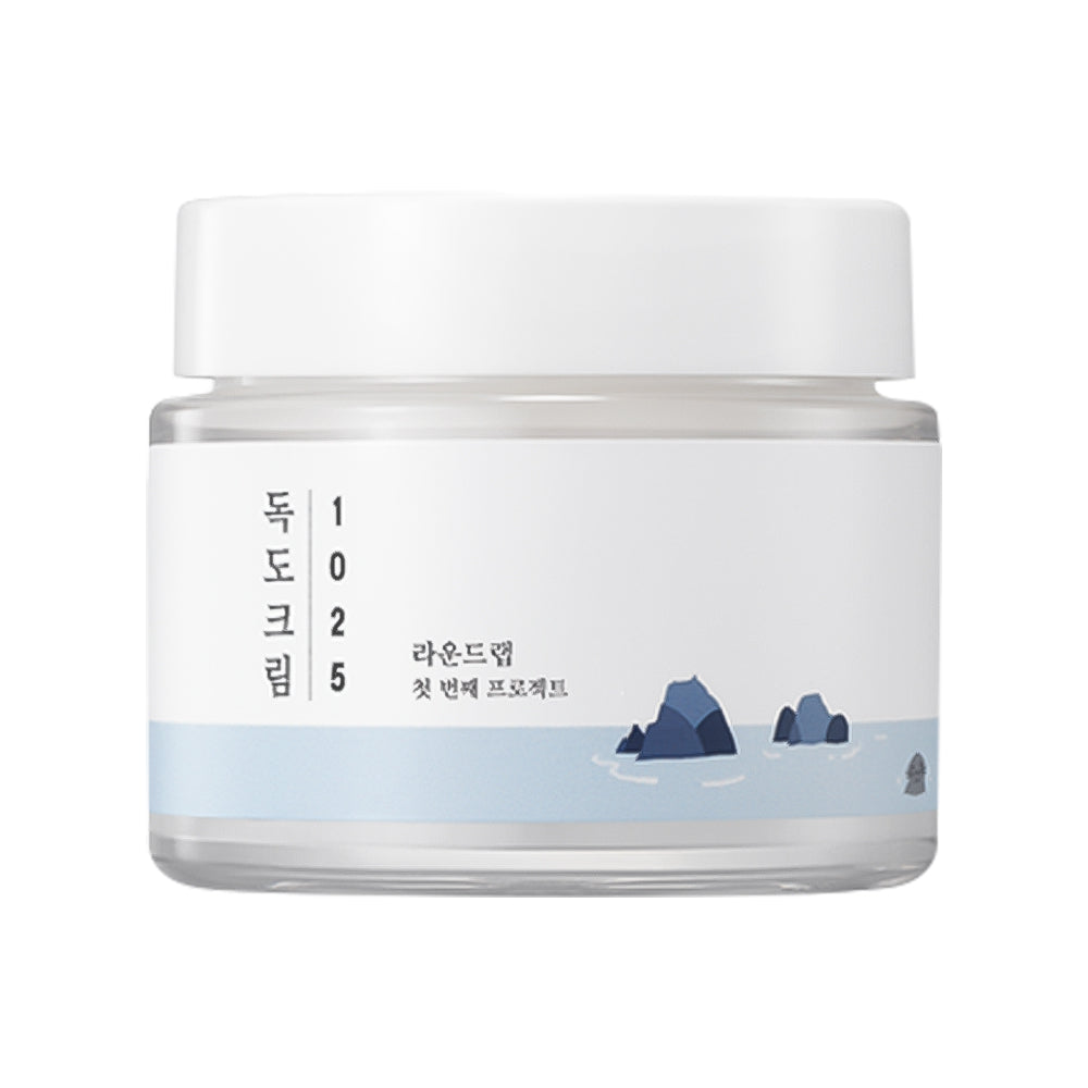 ROUND LAB 1025 Dokdo Cream - Peaches&Creme Shop Korean Skincare Malta